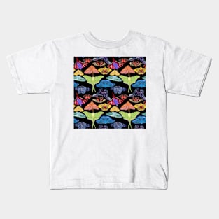 Pride Moths for Pride Month Rainbow Moths Kids T-Shirt